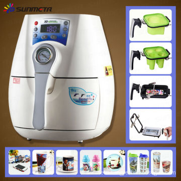 3d mini sublimation heat press vacuum machine heat transfer machine